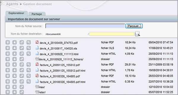 gestion documents